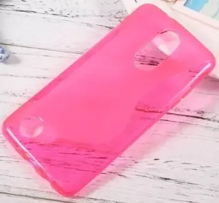 Telefontok LG K8 (2017) - pink szilikon tok