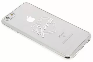 Telefontok iPhone 6/6S - Guess Ezüst szilikon tok