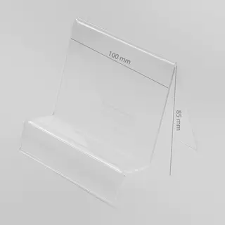 Univerzális asztali telefon/tablet tartó plexi állvány 100X85mm