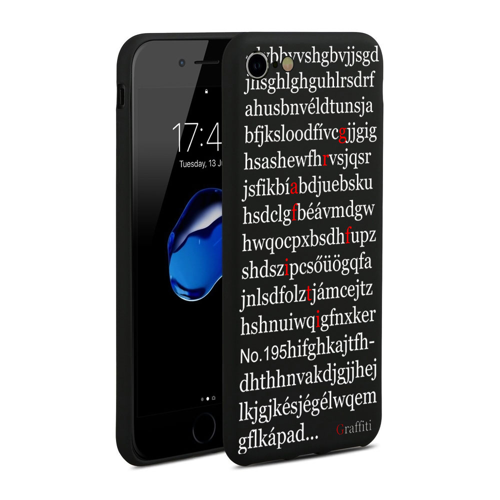 iPhone 6s Telefontok - Graffiti No.195 mintás szilikon tok iPhone 6s Telefontok - Graffiti No.195 mintás szilikon tok