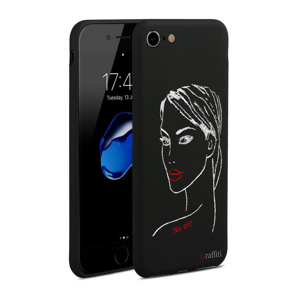 iPhone 7 Telefontok - Graffiti No.207 mintás szilikon tok