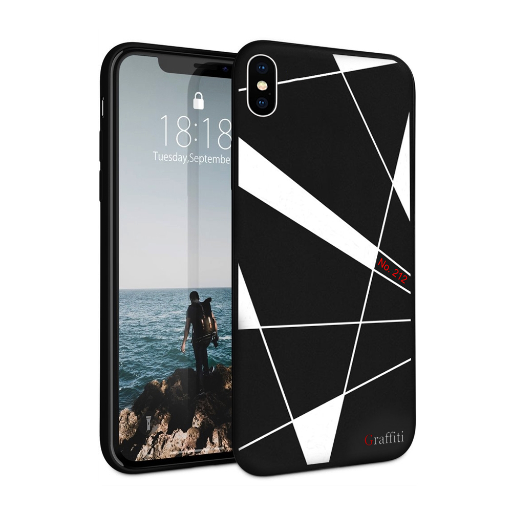 iPhone Xs Telefontok - Graffiti No.212 mintás szilikon tok iPhone Xs Telefontok - Graffiti No.212 mintás szilikon tok