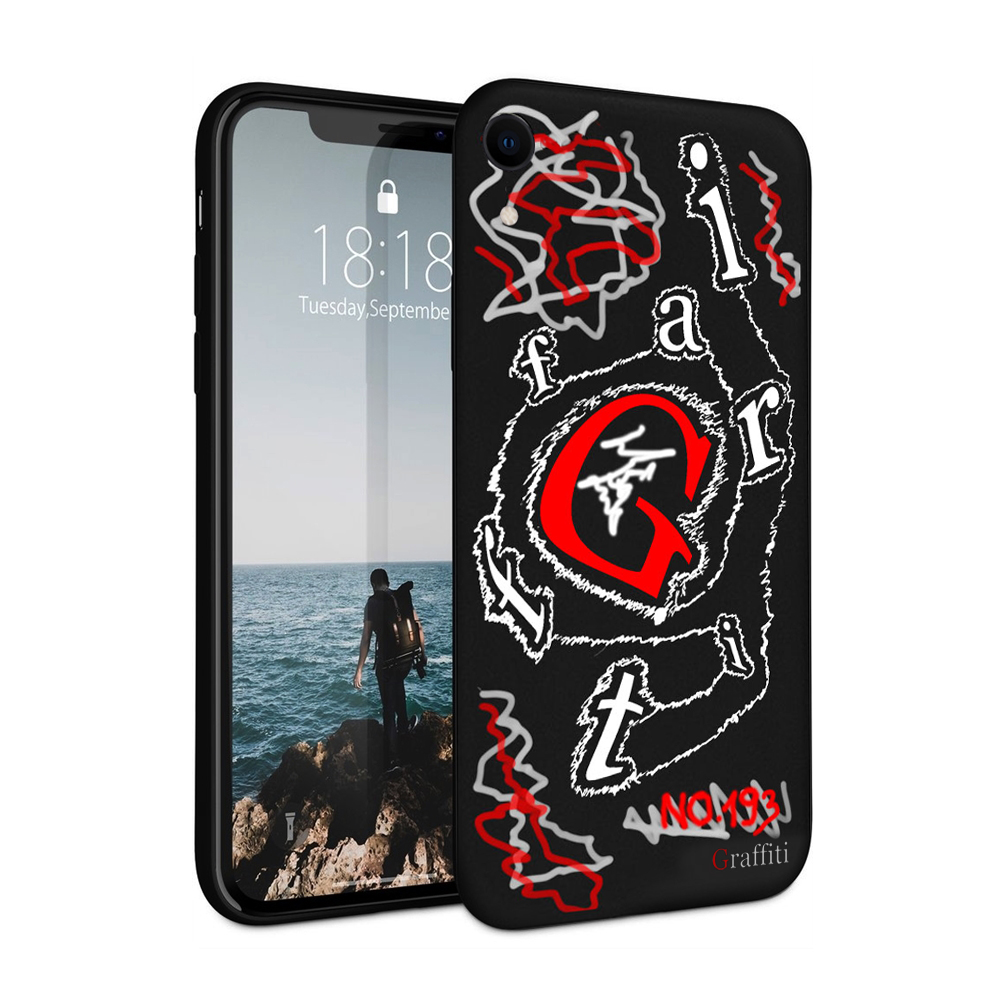 iPhone Xr Telefontok - Graffiti No.193 mintás szilikon tok iPhone Xr Telefontok - Graffiti No.193 mintás szilikon tok