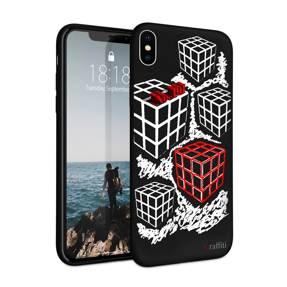 iPhone XS Max Telefontok - Graffiti No.191 mintás szilikon tok iPhone XS Max Telefontok - Graffiti No.191 mintás szilikon tok
