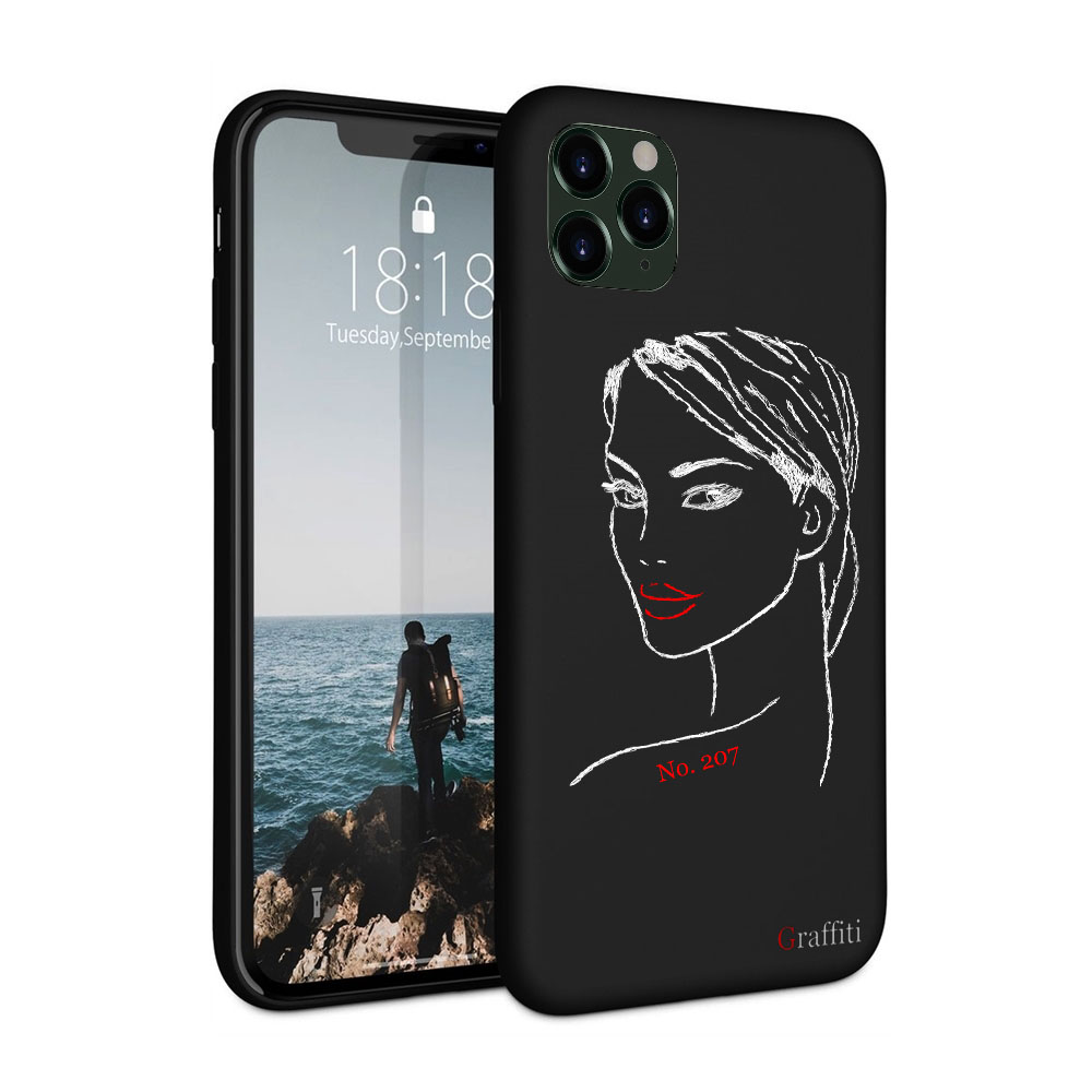 iPhone 11 Pro Telefontok - Graffiti No.207 mintás szilikon tok iPhone 11 Pro Telefontok - Graffiti No.207 mintás szilikon tok