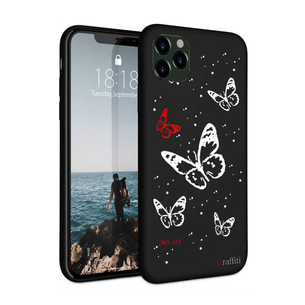 iPhone 11 Pro Max Telefontok - Graffiti No.213 mintás szilikon tok