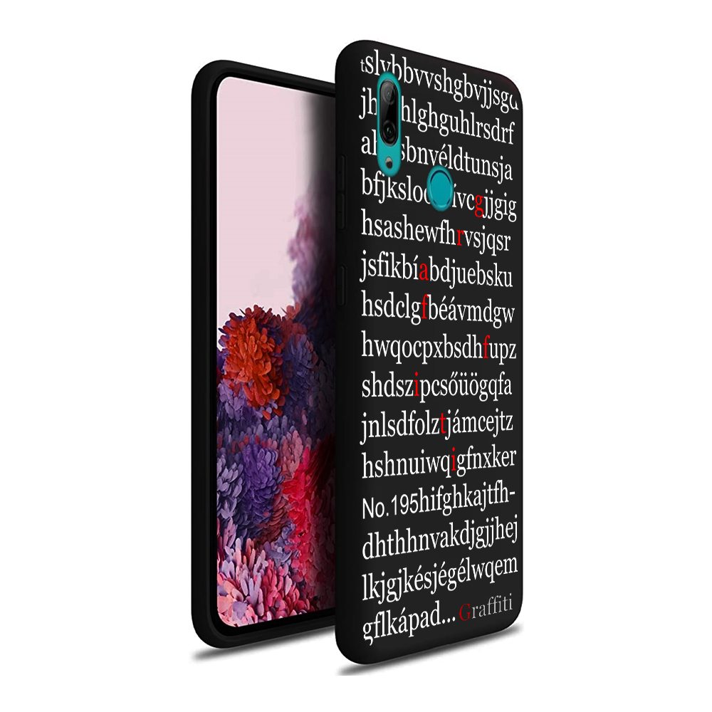 Huawei P Smart 2019 Telefontok - Graffiti No.195 mintás szilikon tok Huawei P Smart 2019 Telefontok - Graffiti No.195 mintás szilikon tok