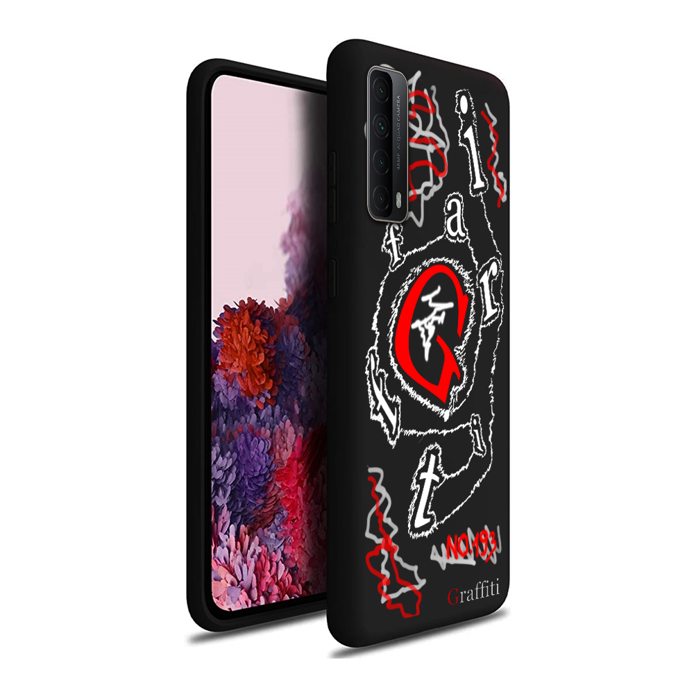 Huawei P Smart 2021 Telefontok - Graffiti No.193 mintás szilikon tok