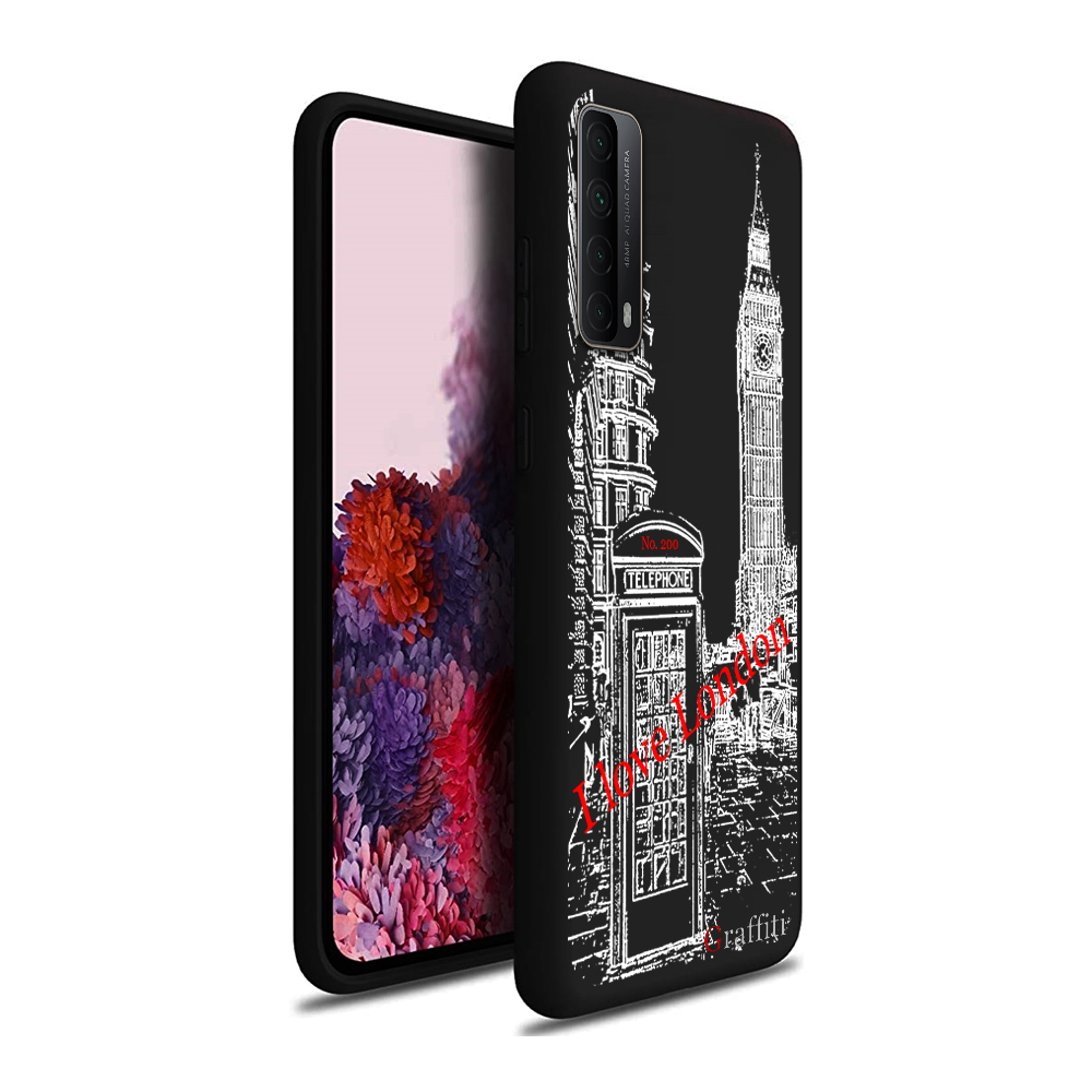 Huawei P Smart 2021 Telefontok - Graffiti No.200 mintás szilikon tok Huawei P Smart 2021 Telefontok - Graffiti No.200 mintás szilikon tok
