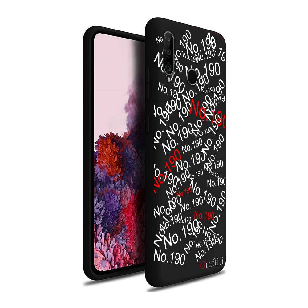 Huawei P30 Lite Telefontok - Graffiti No.190 mintás szilikon tok Huawei P30 Lite Telefontok - Graffiti No.190 mintás szilikon tok