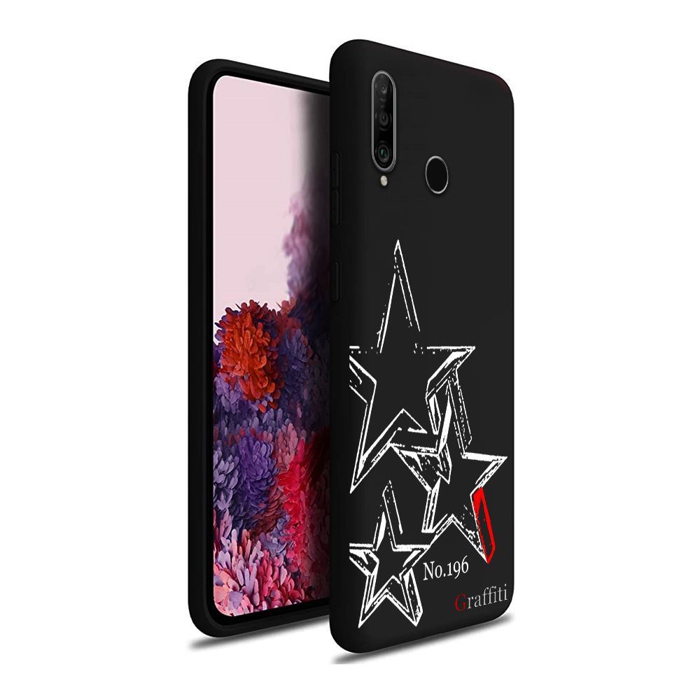 Huawei P30 Lite Telefontok - Graffiti No.196 mintás szilikon tok Huawei P30 Lite Telefontok - Graffiti No.196 mintás szilikon tok