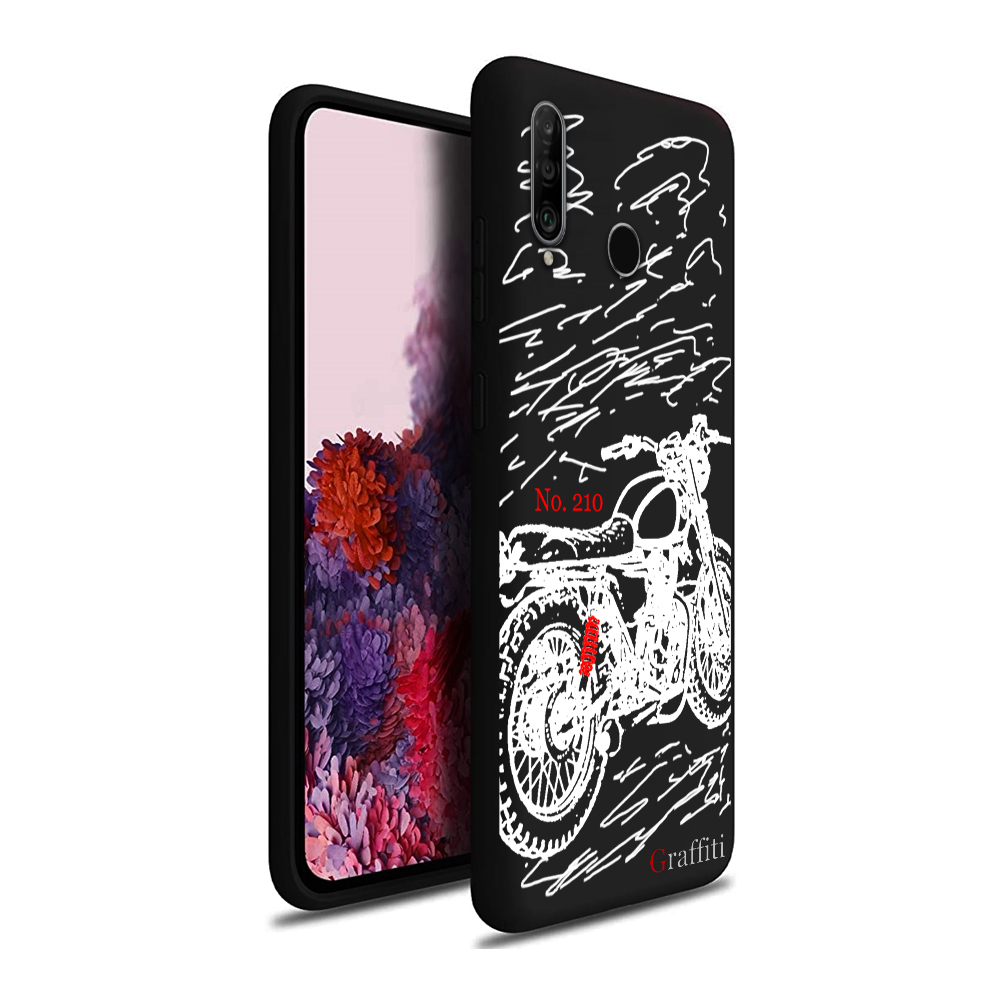Huawei P30 Lite Telefontok - Graffiti No.210 mintás szilikon tok Huawei P30 Lite Telefontok - Graffiti No.210 mintás szilikon tok