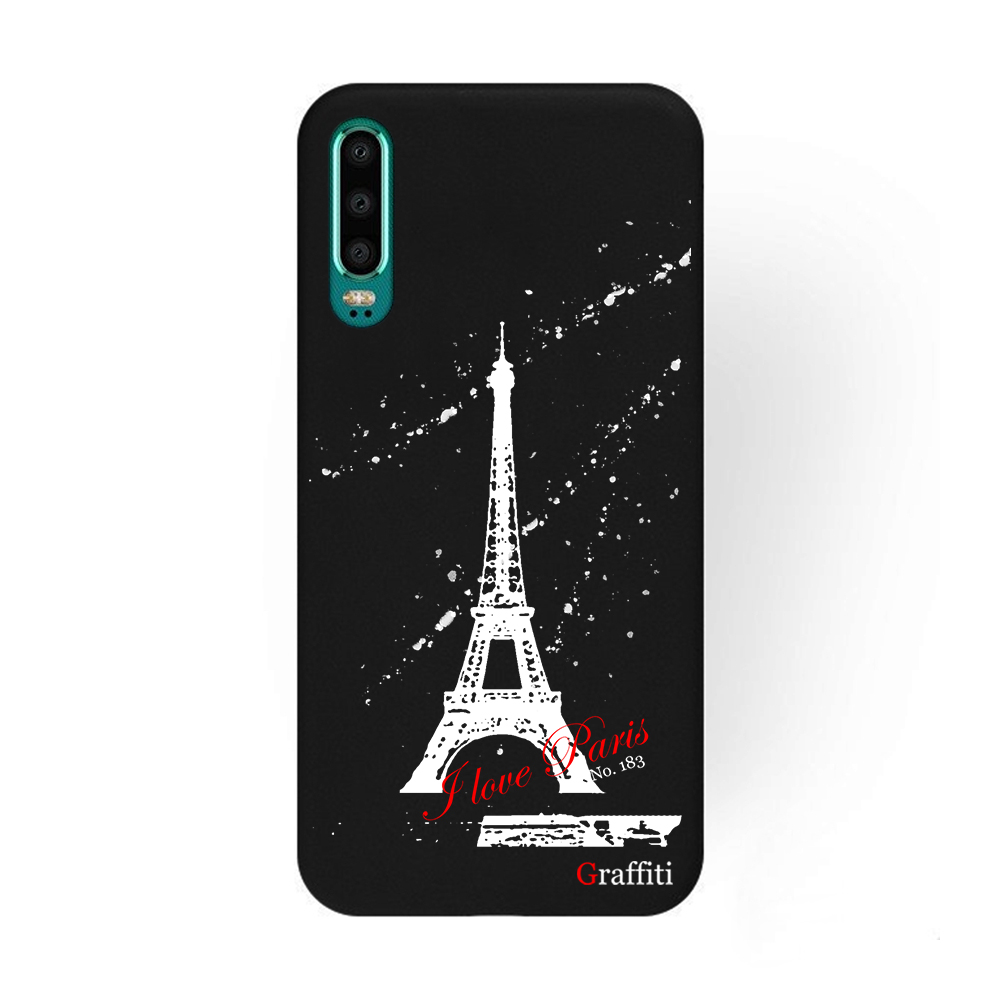 Huawei P30 Telefontok - Graffiti No.183 mintás szilikon tok