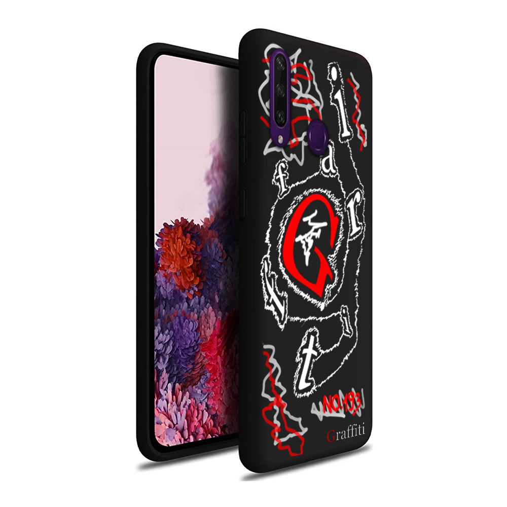 Huawei Y6p Telefontok - Graffiti No.193 mintás szilikon tok