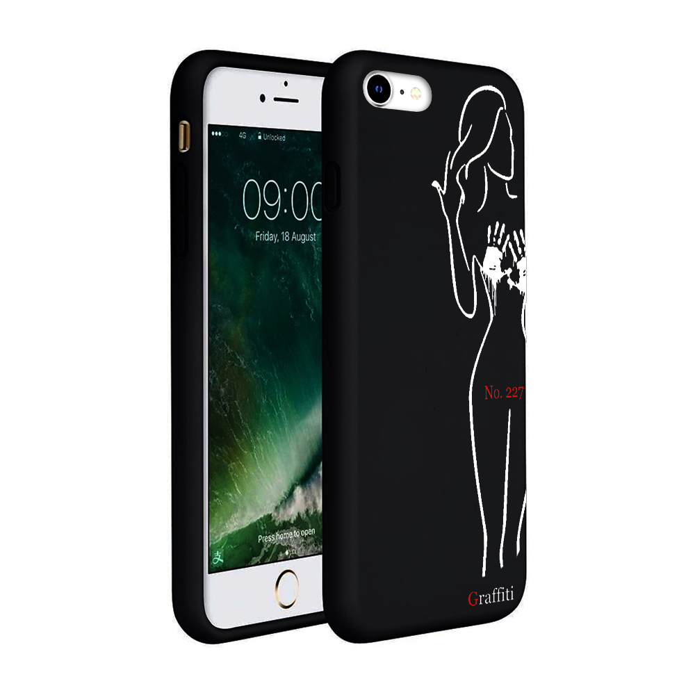 iPhone 8 Telefontok - Graffiti No.227 mintás szilikon tok
