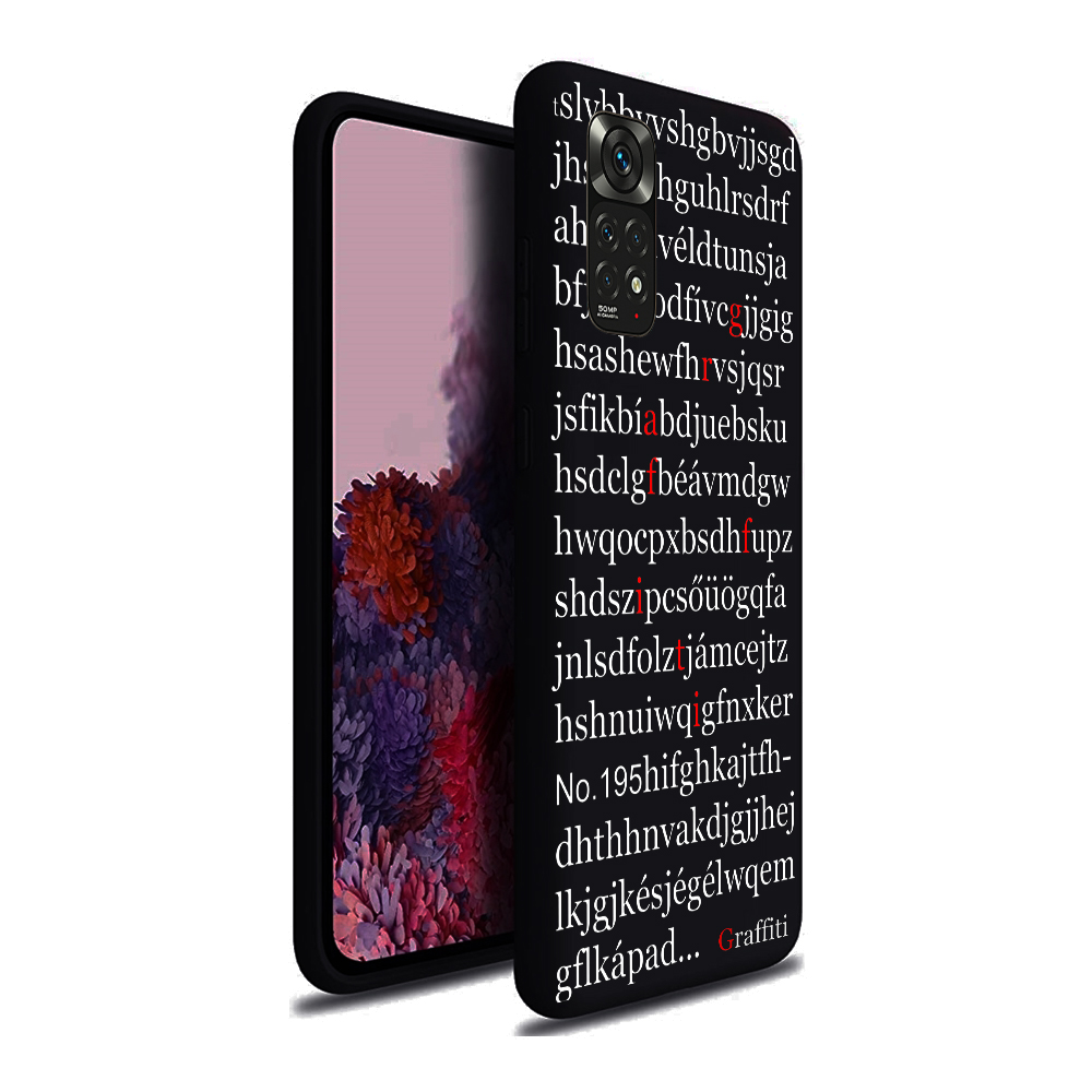 Xiaomi Redmi Note 11 Telefontok - Graffiti No.195 mintás szilikon tok