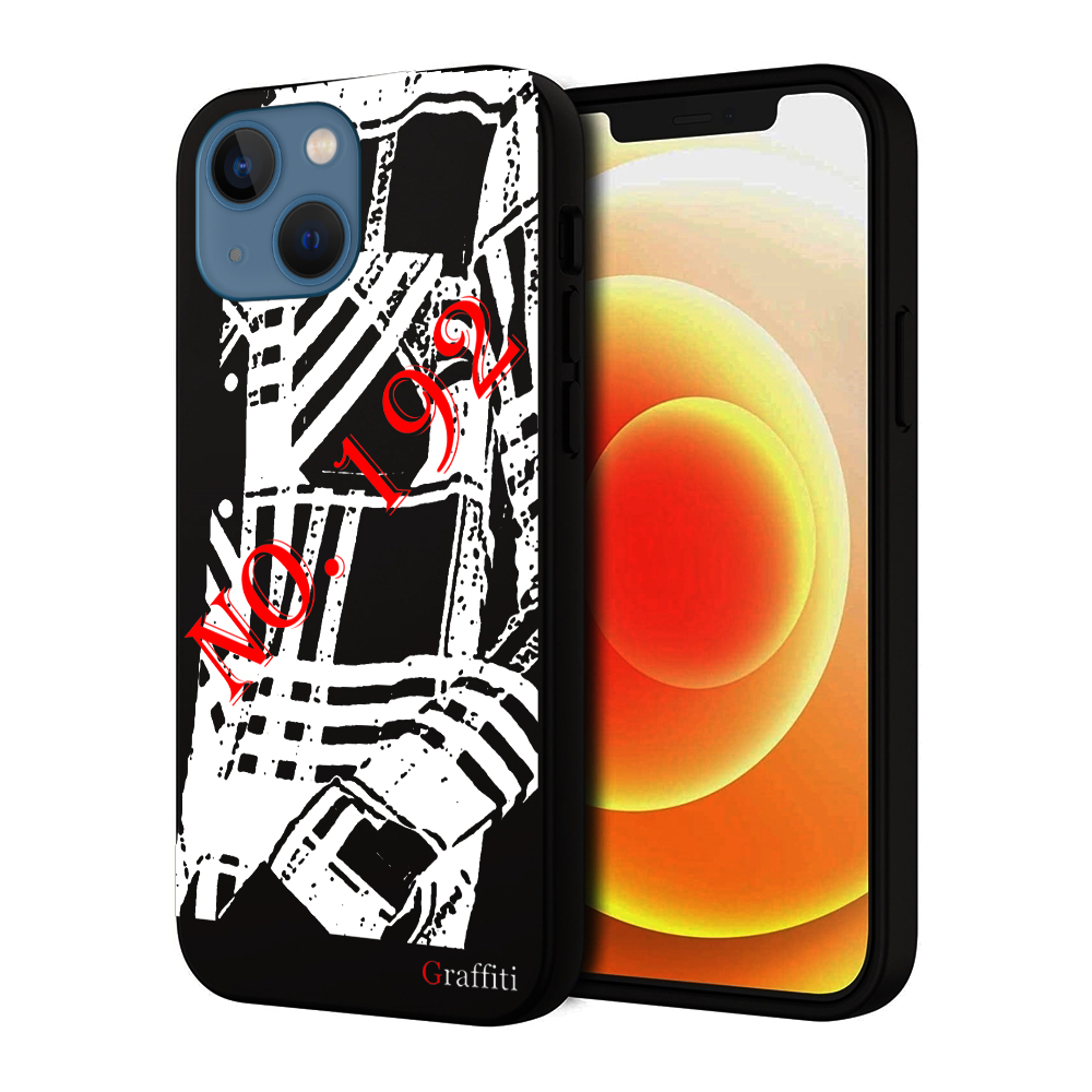 iPhone 14 Plus Telefontok - Graffiti No.192 mintás szilikon tok