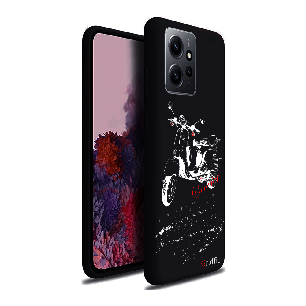 Xiaomi Redmi Note 12 4G / LTE Telefontok - Graffiti No.184 mintás szilikon tok