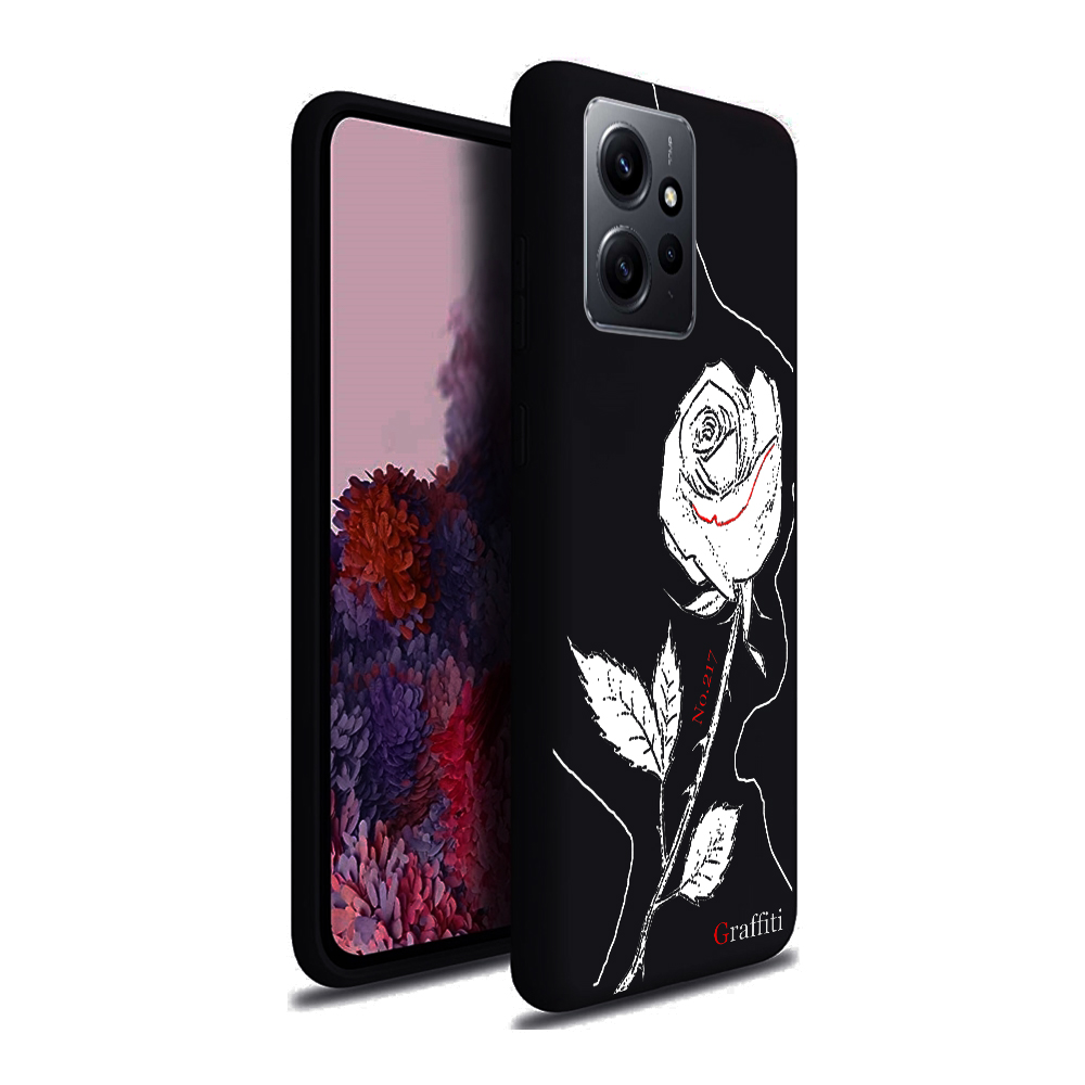 Xiaomi Redmi Note 12 4G / LTE Telefontok - Graffiti No.217 mintás szilikon tok