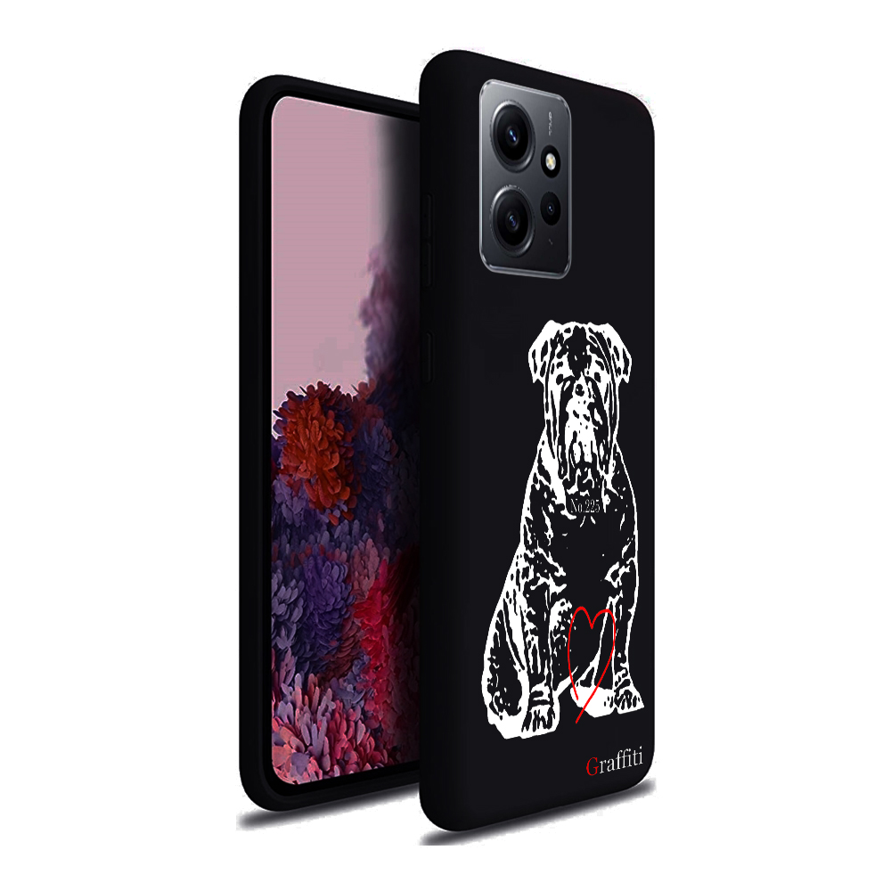 Xiaomi Redmi Note 12 4G / LTE Telefontok - Graffiti No.225 mintás szilikon tok