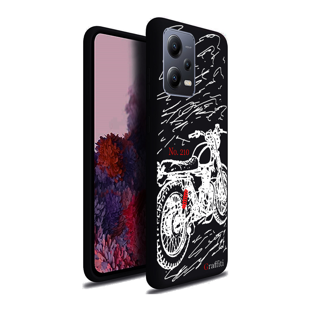 Xiaomi Redmi Note 12 5G Telefontok - Graffiti No.210 mintás szilikon tok