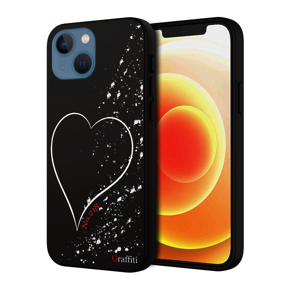 iPhone 15 Plus Telefontok - Graffiti No. 218 mintás szilikon tok