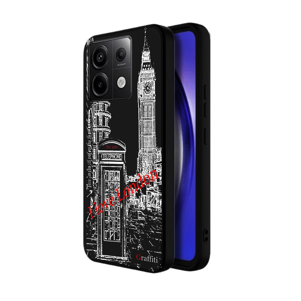Telefontok Xiaomi Redmi Note 13 5G - Graffiti No.200 mintás szilikon tok Telefontok Xiaomi Redmi Note 13 5G - Graffiti No.200 mintás szilikon tok