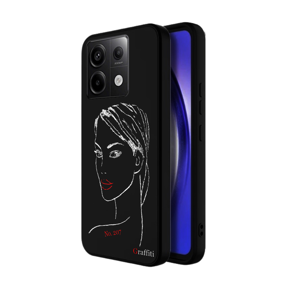 Telefontok Xiaomi Redmi Note 13 5G - Graffiti No.207 mintás szilikon tok Telefontok Xiaomi Redmi Note 13 5G - Graffiti No.207 mintás szilikon tok