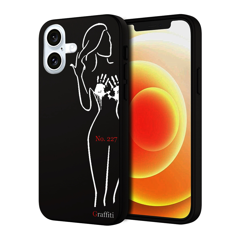 iPhone 16 Plus telefontok - Graffiti No.227 mintás szilikon tok ﻿