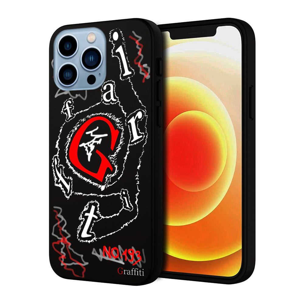 iPhone 16 Pro telefontok - Graffiti No.193 mintás szilikon tok