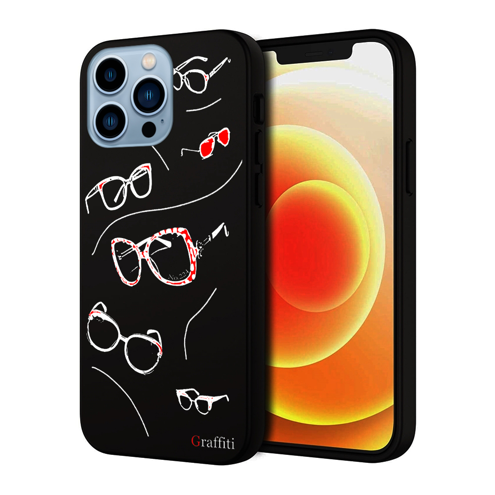 iPhone 16 Pro Max telefontok - Graffiti No.224 mintás szilikon tok