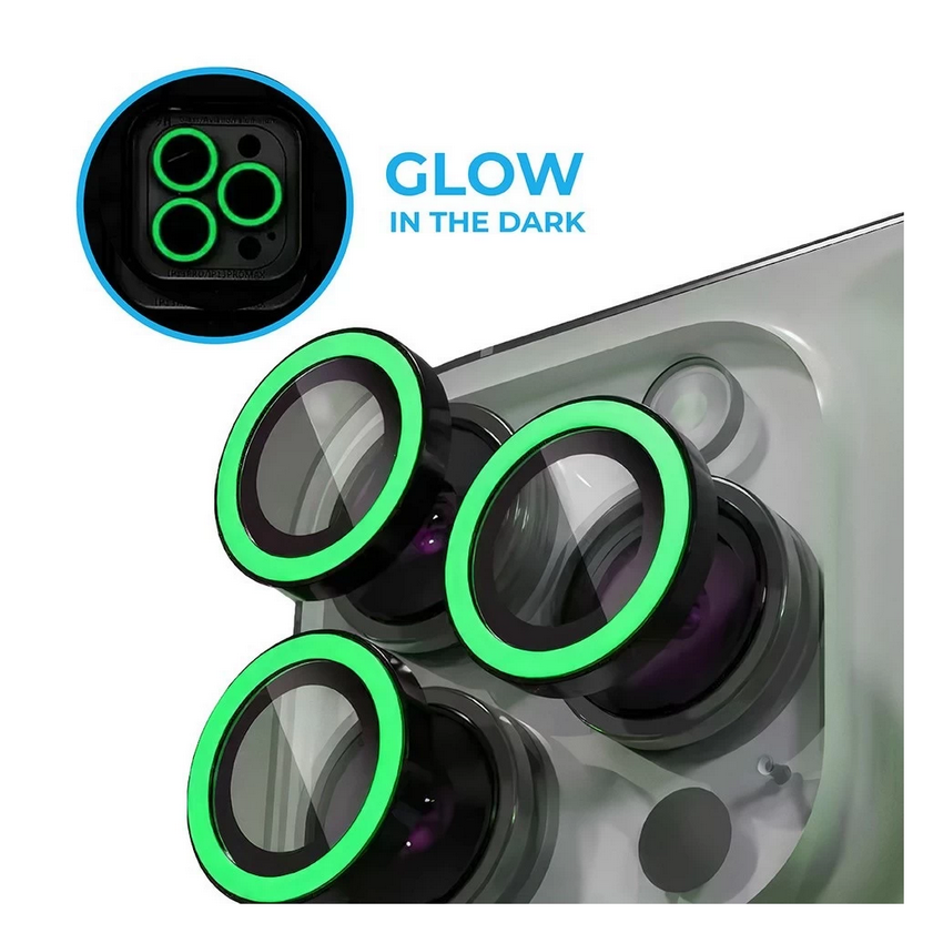 iPhone 16 - Luminous zöld - kameralencse üvegfólia