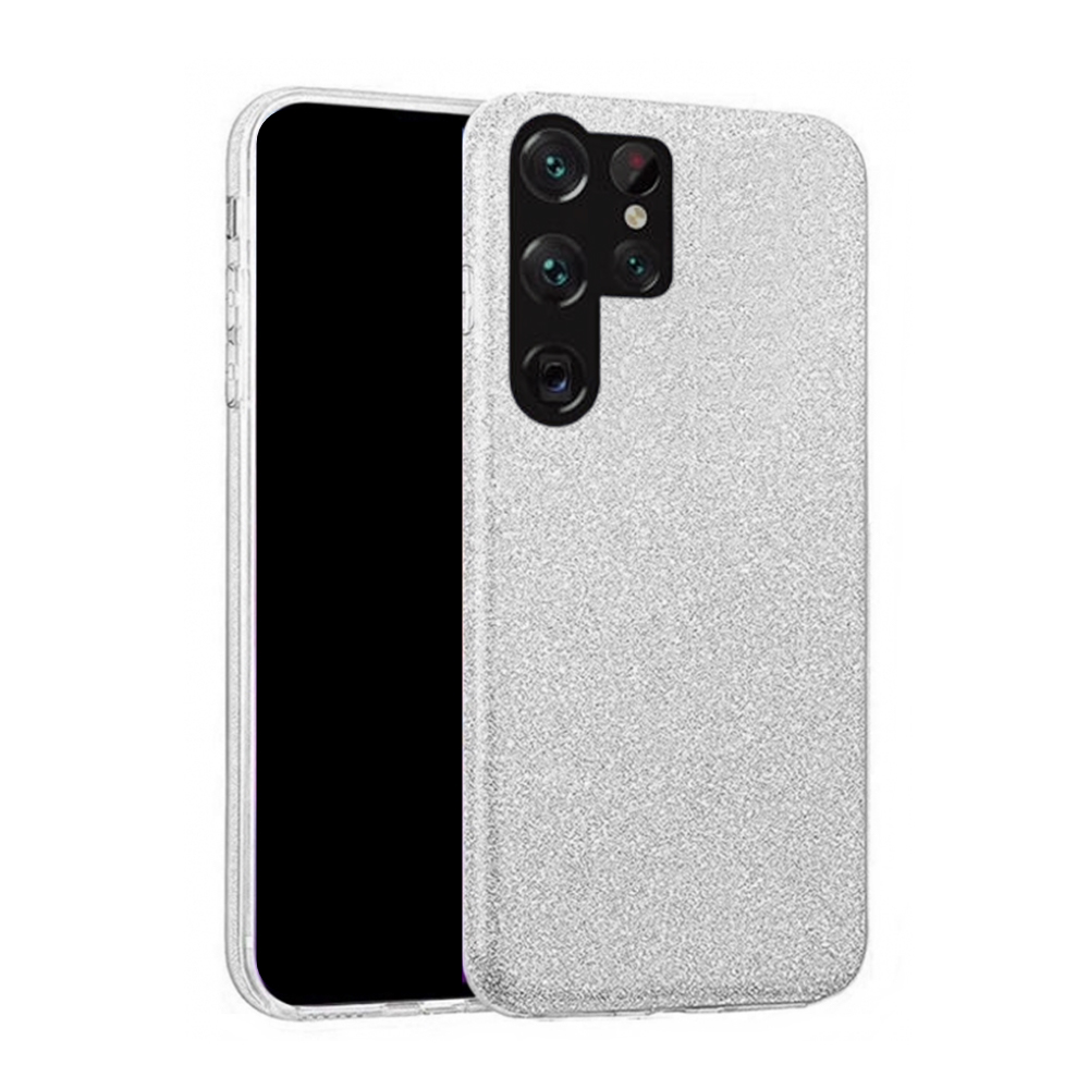 Samsung Galaxy S25 Ultra telefontok - Ezüst Shiny tok