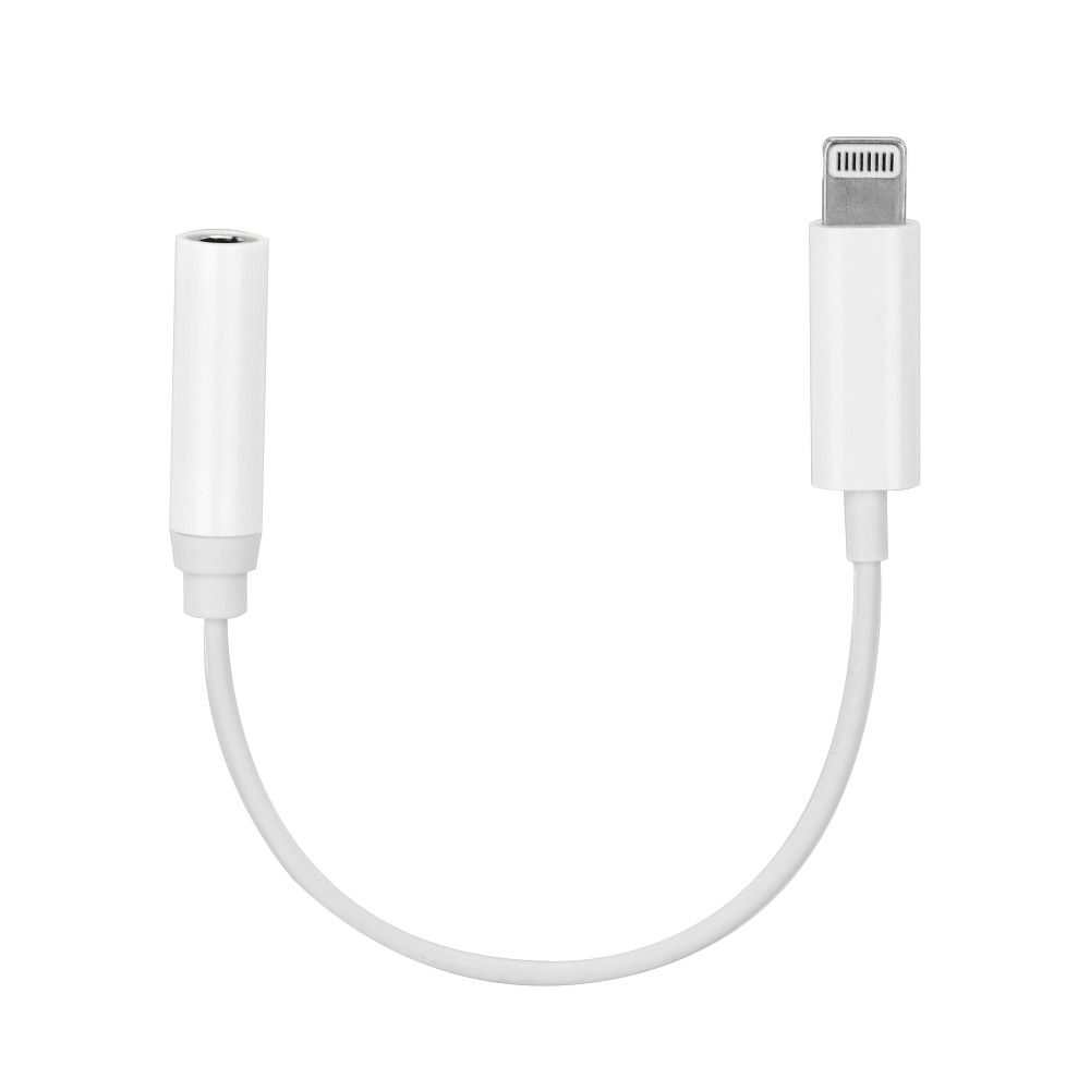 Fehér Lightning / Audio jack (3,5mm) adapter ﻿