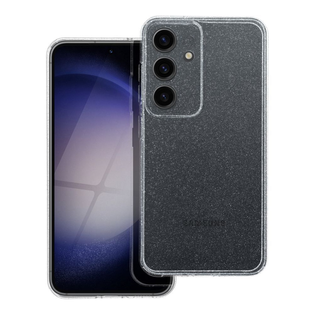Telefontok Samsung Galaxy A17 4G / 5G - Glitter - átlátszó csillámos hátlap tok