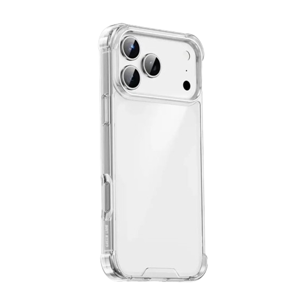 Telefontok iPhone 17 Pro Max - ütésálló átlátszó hátlap tok