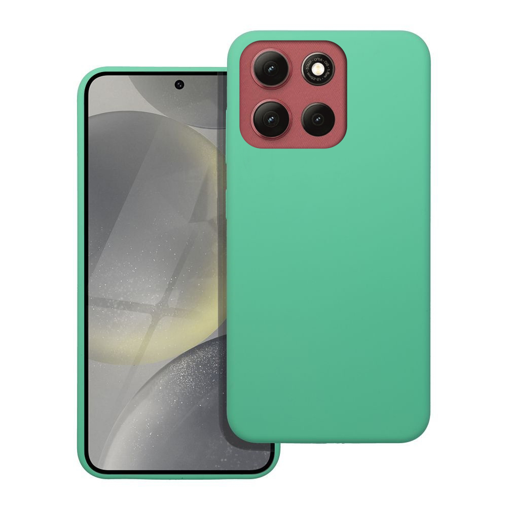 Telefontok Motorola Moto G86 5G - menta szilikon hátlap tok Telefontok Motorola Moto G86 5G - menta szilikon hátlap tok 