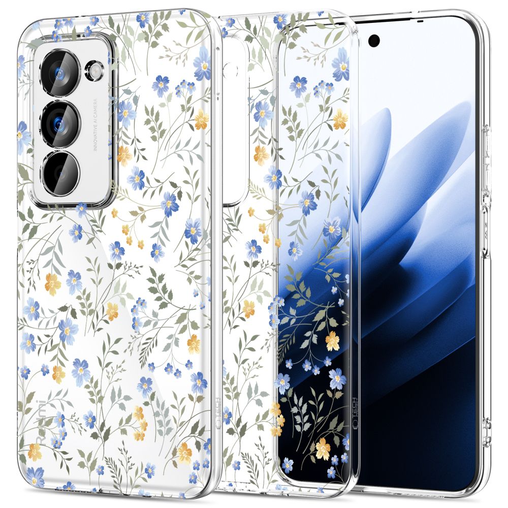 Telefontok Xiaomi Redmi 15 4G / 5G - FLEXAIR tavaszi virág - mintás/átlátszó hátlap tok Telefontok Xiaomi Redmi 15 4G / 5G - FLEXAIR tavaszi virág - mintás/átlátszó hátlap tok