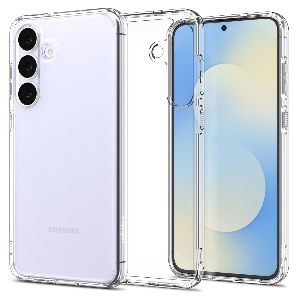 Telefontok Samsung Galaxy S25 FE - SPIGEN Crystal Clear - átlátszó hátlap tok Telefontok Samsung Galaxy S25 FE - SPIGEN Crystal Clear - átlátszó hátlap tok