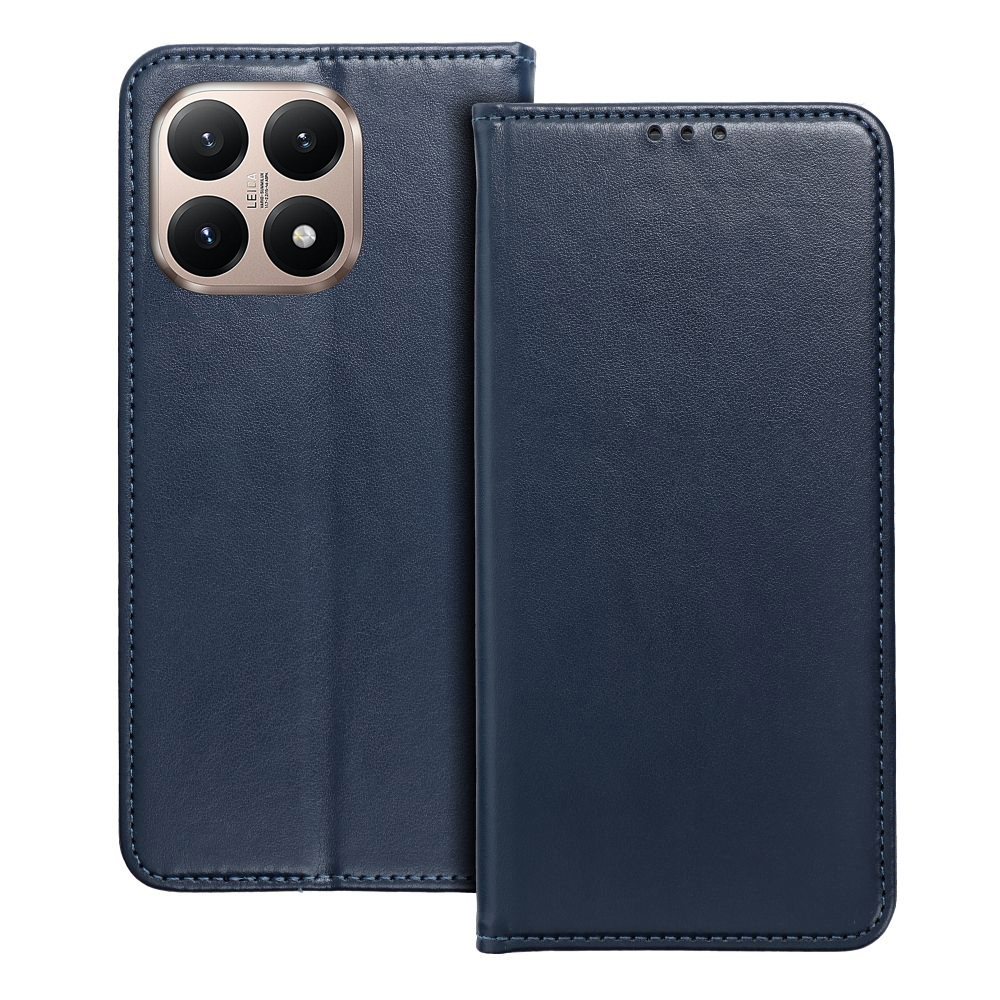 Telefontok Xiaomi 15T 5G - Smart Magnetic kék szilikon keretes mágneses könyvtok Telefontok Xiaomi 15T 5G - Smart Magnetic kék szilikon keretes mágneses könyvtok