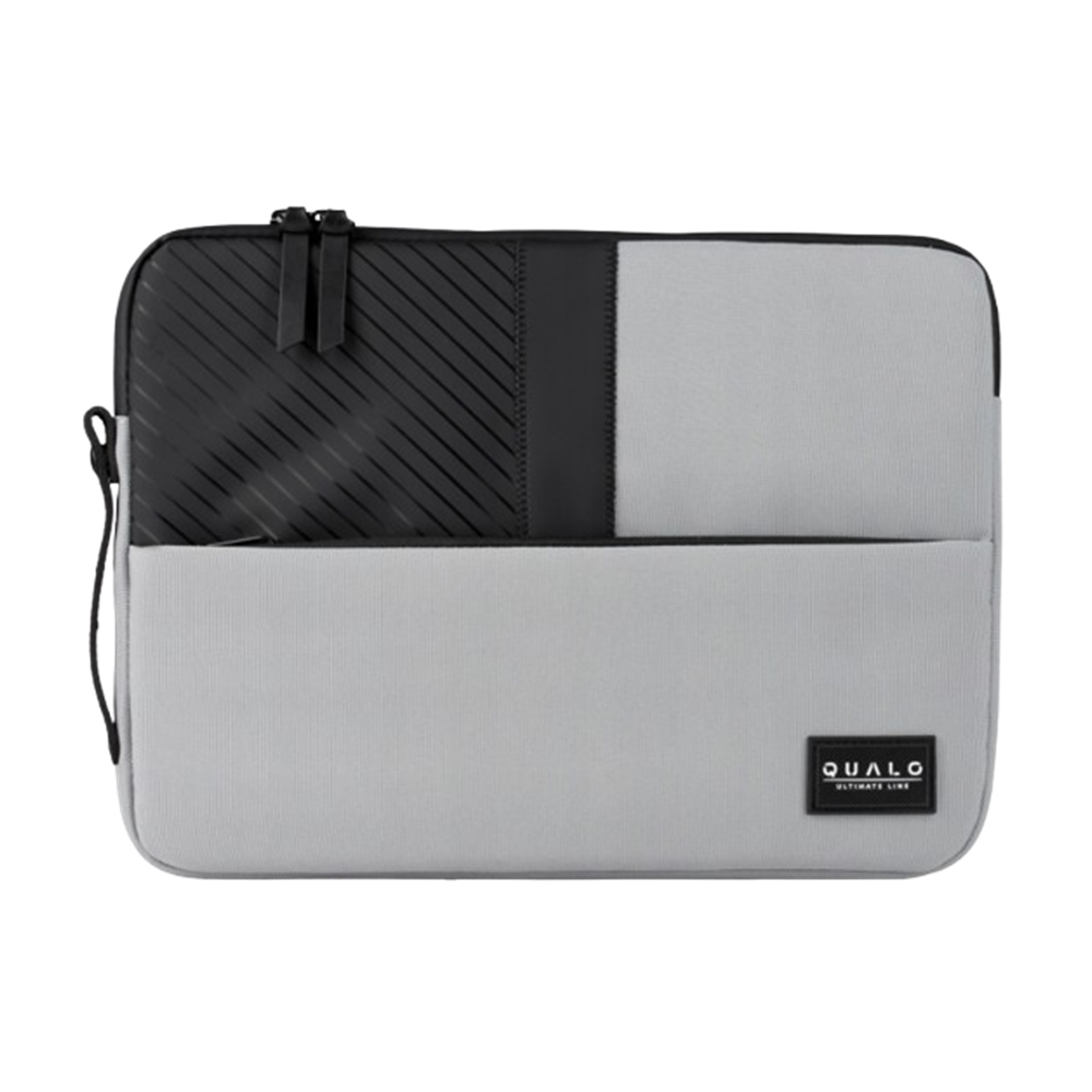 Qualo Ultimate - univerzális laptop táska 13,3"-os szürke-fekete laptop/tablet táska Qualo Ultimate - univerzális laptop táska 13,3"-os szürke-fekete laptop/tablet táska