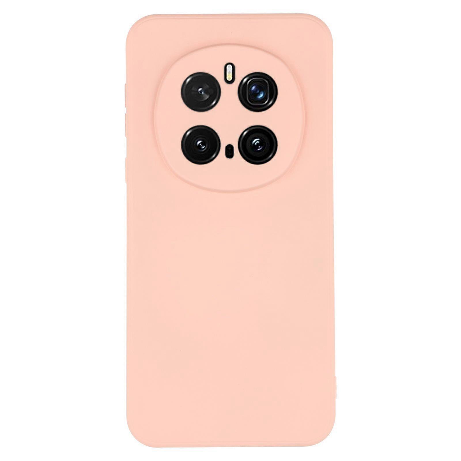 Telefontok Honor Magic7 Pro - púderszín szilikon hátlap tok