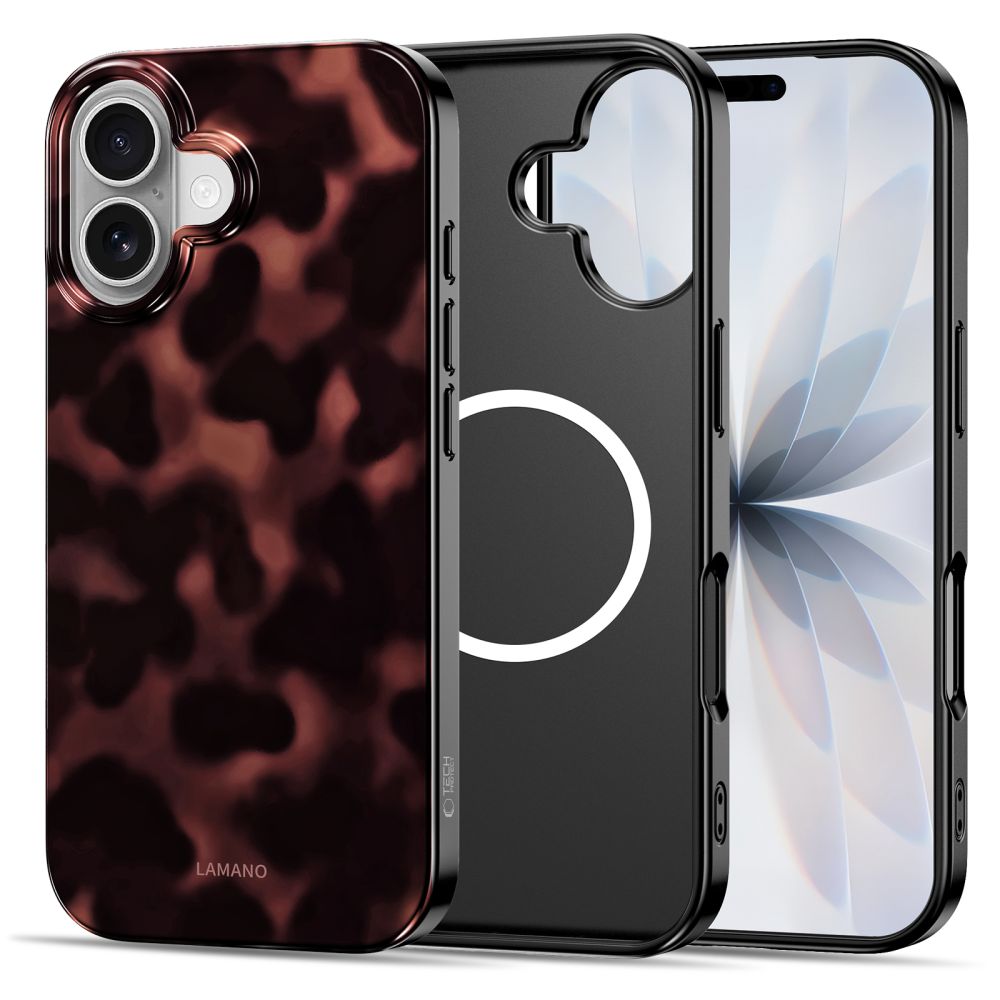 Telefontok iPhone 17 - LAMANO - MagSafe kompatibilis párduc mintás hátlap tok Telefontok iPhone 17 - LAMANO - MagSafe kompatibilis párduc mintás hátlap tok