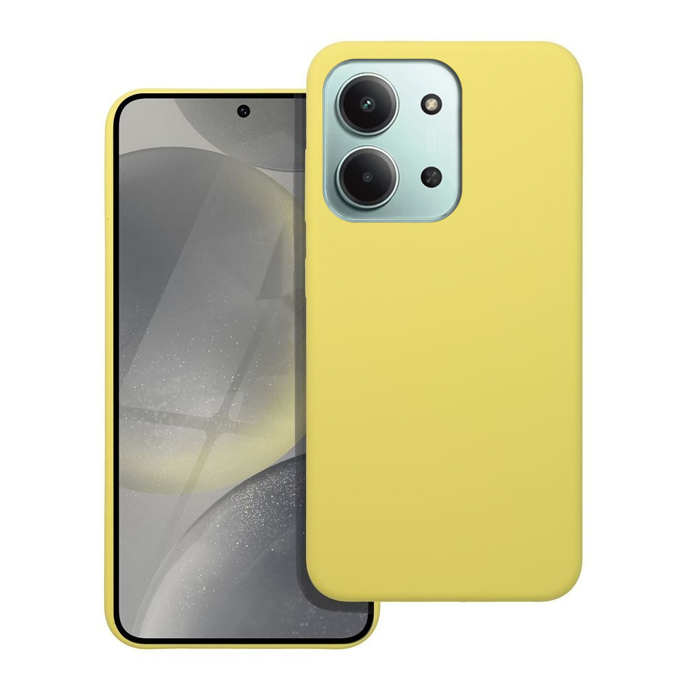Telefontok Xiaomi Redmi 15C - 2mm-es lemon szilikon hátlap tok Telefontok Xiaomi Redmi 15C - 2mm-es lemon szilikon hátlap tok