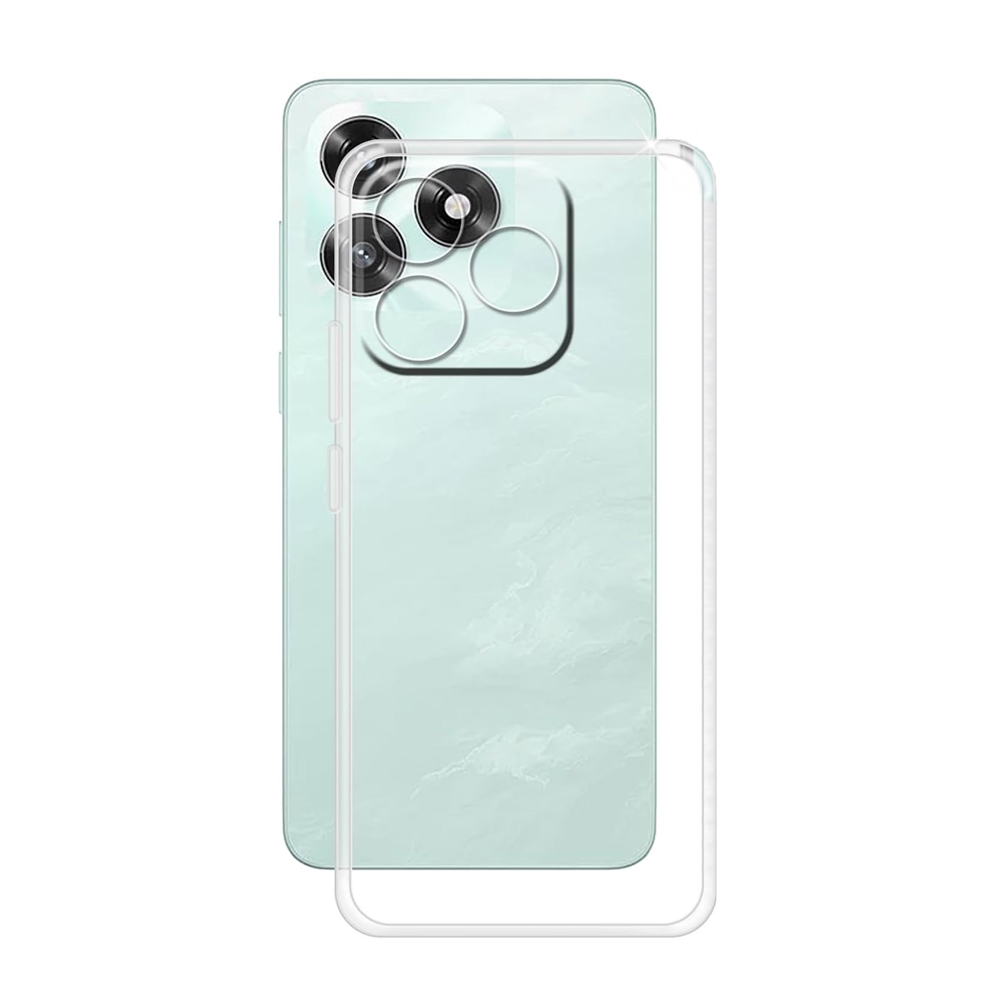 Telefontok Honor X5c Plus - átlátszó szilikon hátlap tok Telefontok Honor X5c Plus - átlátszó szilikon hátlap tok