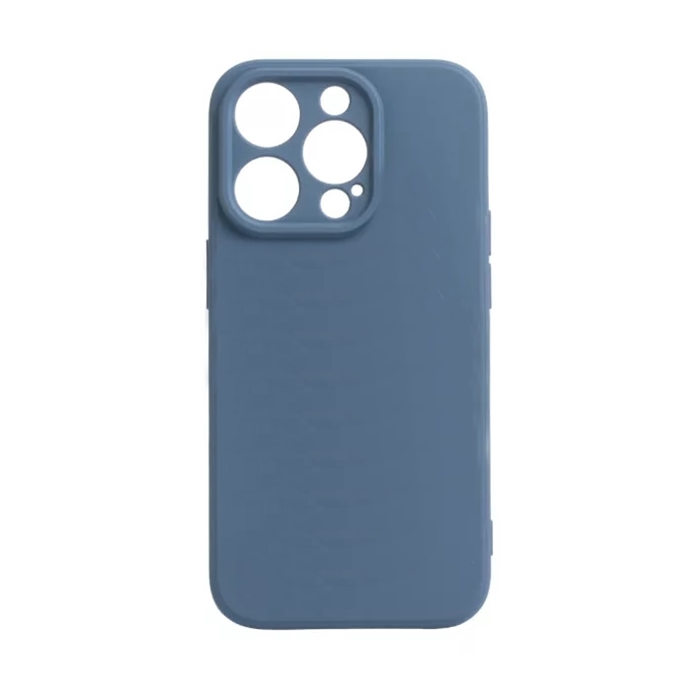 Telefontok iPhone 13 Pro - PASTEL - kék szilikon hátlap tok