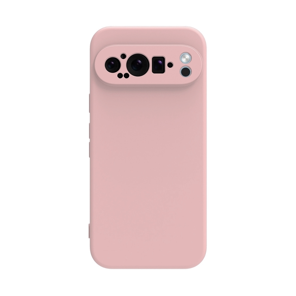 Telefontok Google Pixel 9 Pro XL - PASTEL - púder pink szilikon hátlap tok Telefontok Google Pixel 9 Pro XL - PASTEL - púder pink szilikon hátlap tok