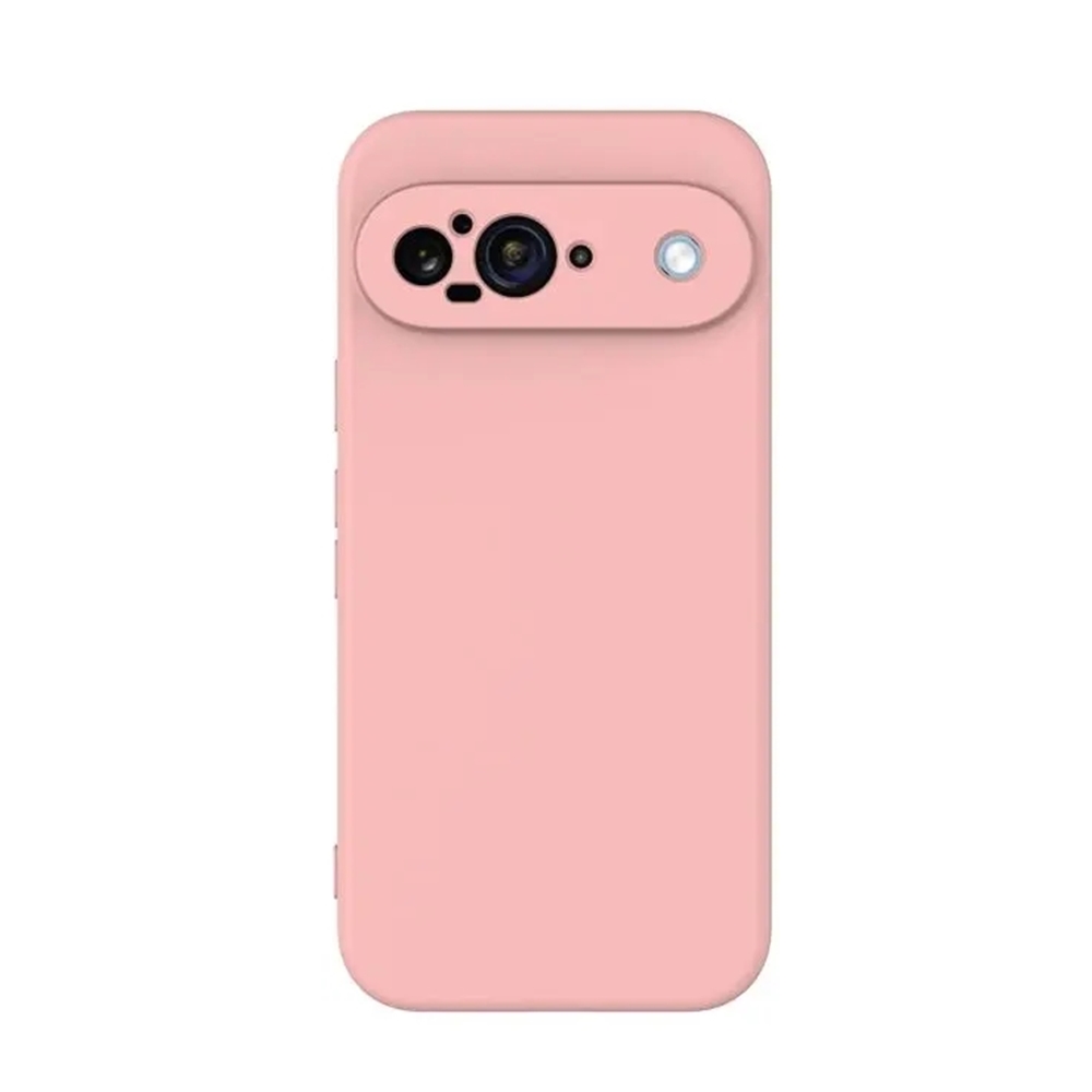 Telefontok Google Pixel 9 - PASTEL - púder pink szilikon hátlap tok Telefontok Google Pixel 9 - PASTEL - púder pink szilikon hátlap tok
