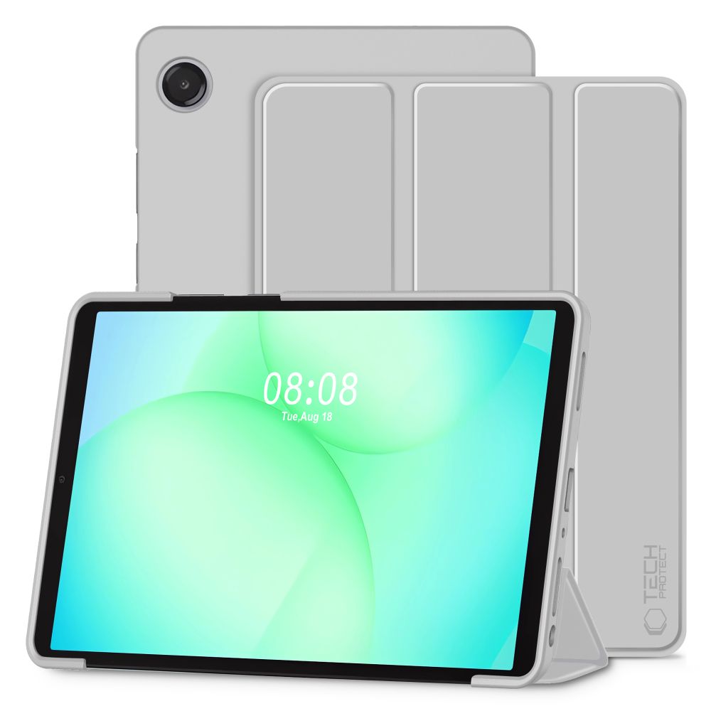 Tablettok Samsung Galaxy Tab A11+ Plus (SM-X230, SM-X236) - szürke smart case tablet tok Tablettok Samsung Galaxy Tab A11+ Plus (SM-X230, SM-X236) - szürke smart case tablet tok