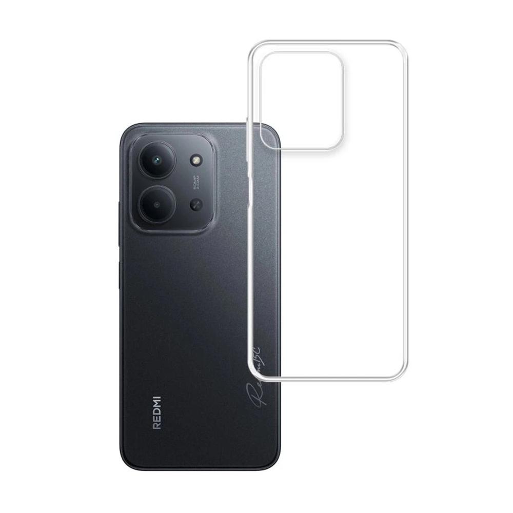 Telefontok Xiaomi Poco C85 - átlátszó szilikon hátlap tok Telefontok Xiaomi Poco C85 - átlátszó szilikon hátlap tok
